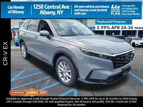 Gray 2026 Honda CR-V EX for sale in Albany, NY