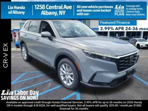 Gray 2026 Honda CR-V EX for sale in Albany, NY