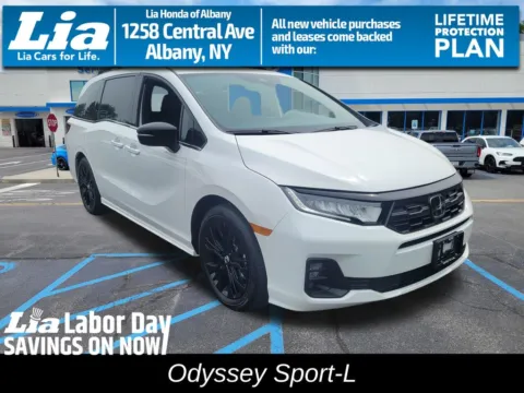 White 2026 Honda Odyssey Sport-L for sale in Albany, NY