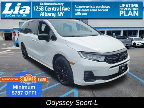 White 2026 Honda Odyssey Sport-L for sale in Albany, NY