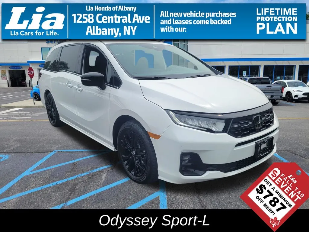 White 2026 Honda Odyssey Sport-L for sale in Albany, NY