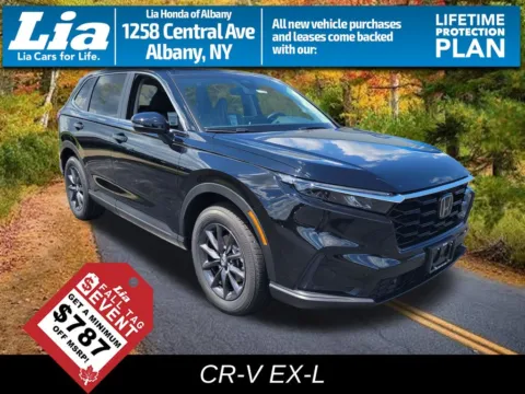 Black 2026 Honda CR-V EX-L for sale in Albany, NY