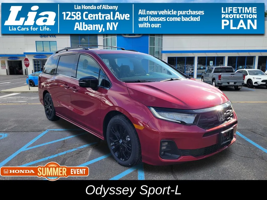 Red 2026 Honda Odyssey Sport-L for sale in Albany, NY