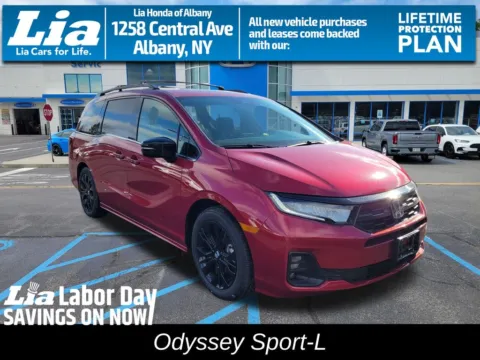 Red 2026 Honda Odyssey Sport-L for sale in Albany, NY