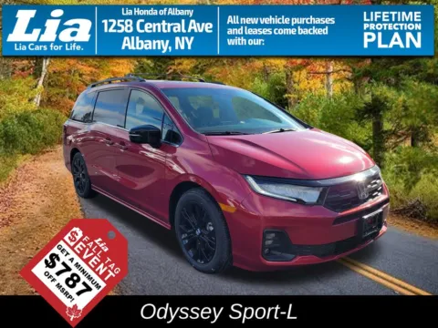 Red 2026 Honda Odyssey Sport-L for sale in Albany, NY