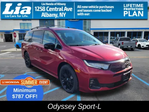 Red 2026 Honda Odyssey Sport-L for sale in Albany, NY