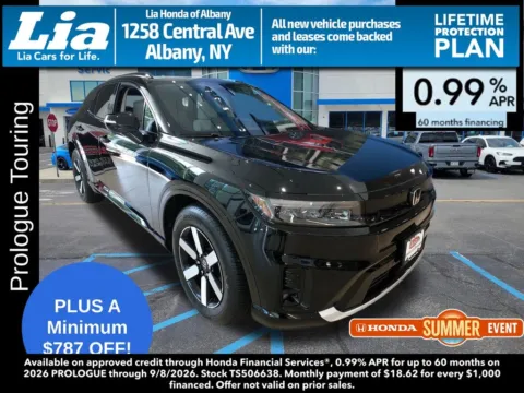 Black 2026 Honda Prologue Touring for sale in Albany, NY
