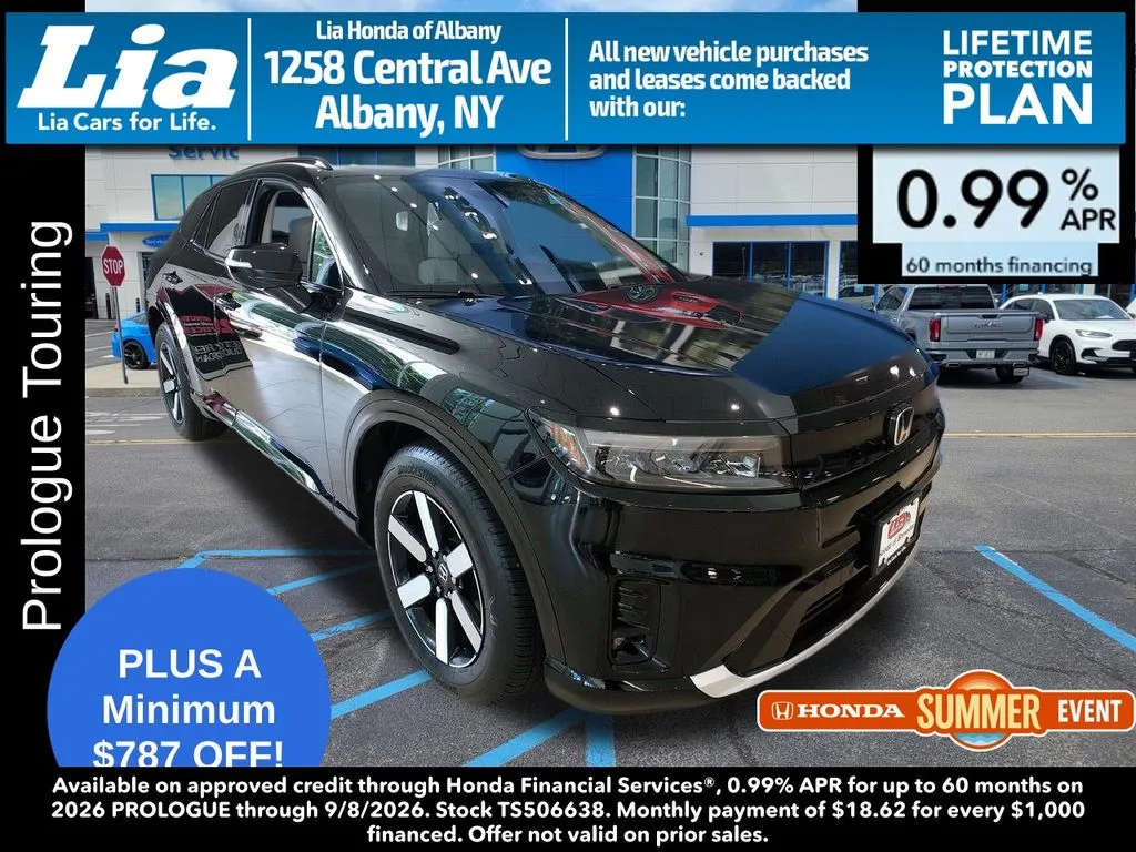 Black 2026 Honda Prologue Touring for sale in Albany, NY