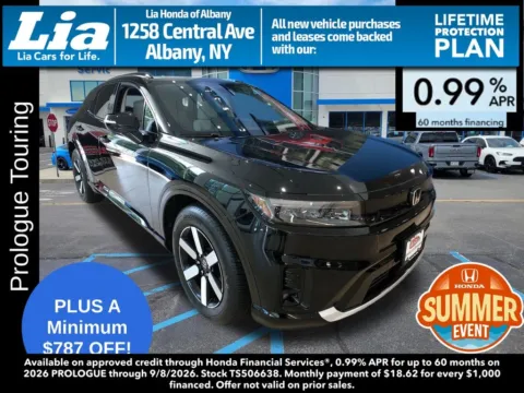 Black 2026 Honda Prologue Touring for sale in Albany, NY