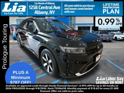 Black 2026 Honda Prologue Touring for sale in Albany, NY
