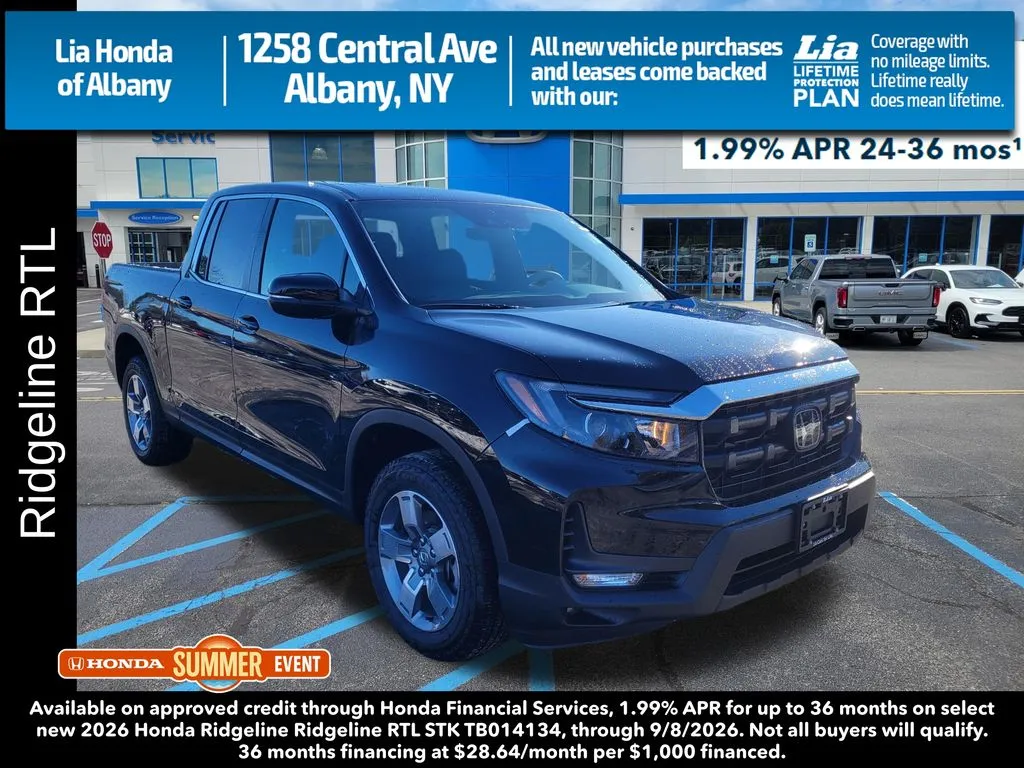 Unknown 2026 Honda Ridgeline RTL for sale in Albany, NY
