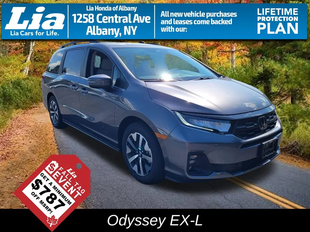 Gray 2026 Honda Odyssey EX-L for sale in Albany, NY