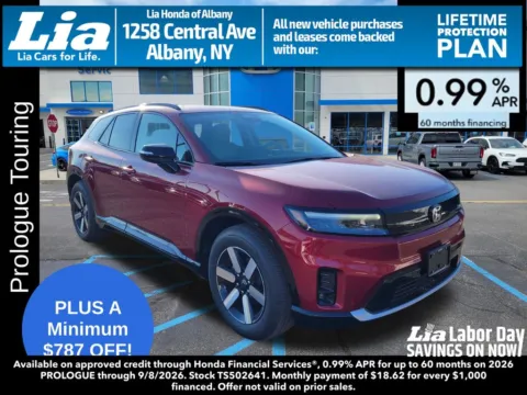Red 2026 Honda Prologue Touring for sale in Albany, NY