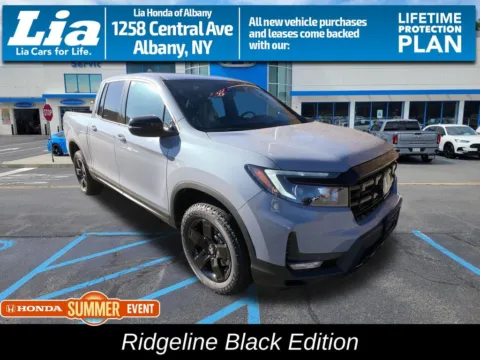 Gray 2026 Honda Ridgeline Black Edition for sale in Albany, NY
