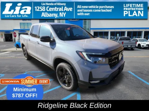 Gray 2026 Honda Ridgeline Black Edition for sale in Albany, NY