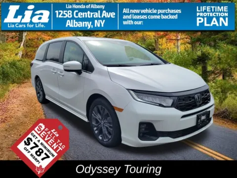 White 2026 Honda Odyssey Touring for sale in Albany, NY
