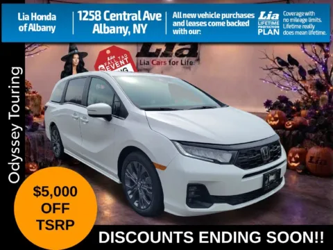 White 2026 Honda Odyssey Touring for sale in Albany, NY