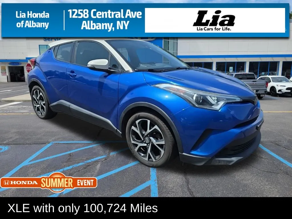 Blue 2018 Toyota C-HR XLE for sale in Albany, NY