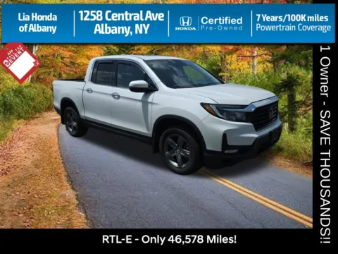 White 2023 Honda Ridgeline RTL-E for sale in Albany, NY
