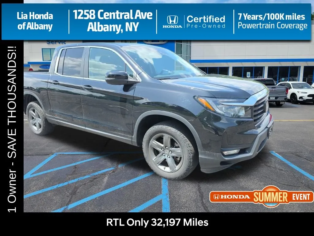 Black 2023 Honda Ridgeline RTL for sale in Albany, NY