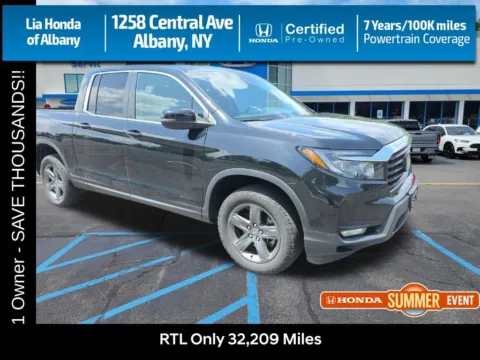 Black 2023 Honda Ridgeline RTL for sale in Albany, NY