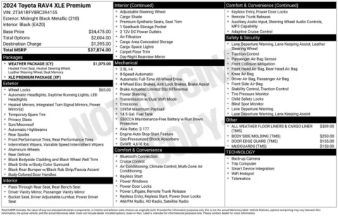 Another view of 2024 Toyota RAV4 XLE Premium for sale in Albany, NY at Lia Honda Albany