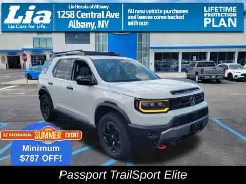 White 2026 Honda Passport TrailSport Elite for sale in Albany, NY
