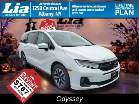 White 2026 Honda Odyssey EX-L for sale in Albany, NY