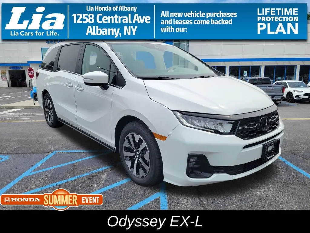White 2026 Honda Odyssey EX-L for sale in Albany, NY