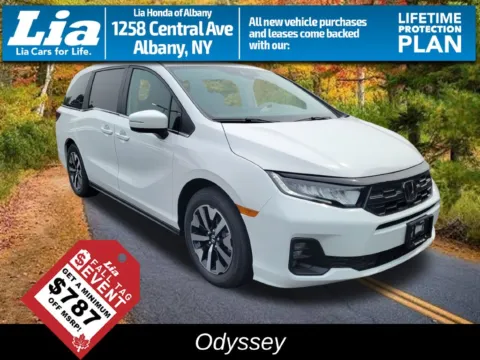 White 2026 Honda Odyssey EX-L for sale in Albany, NY