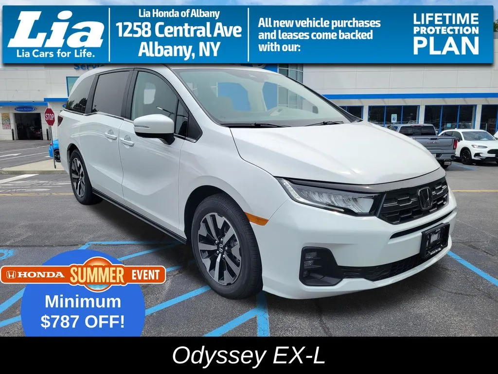 White 2026 Honda Odyssey EX-L for sale in Albany, NY