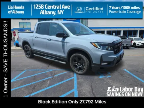 Gray 2025 Honda Ridgeline Black Edition for sale in Albany, NY