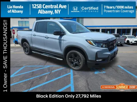 Gray 2025 Honda Ridgeline Black Edition for sale in Albany, NY