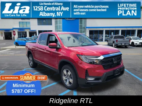 Red 2026 Honda Ridgeline RTL for sale in Albany, NY