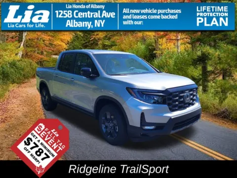 Silver 2026 Honda Ridgeline TrailSport for sale in Albany, NY