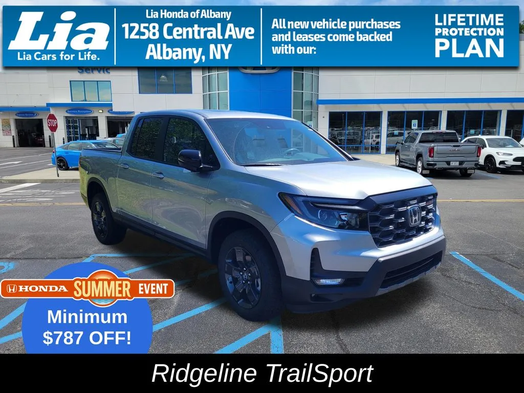 Silver 2026 Honda Ridgeline TrailSport for sale in Albany, NY