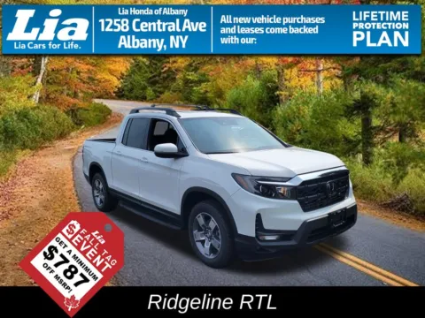 White 2026 Honda Ridgeline RTL for sale in Albany, NY