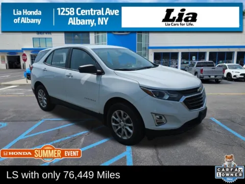White 2020 Chevrolet Equinox LS for sale in Albany, NY