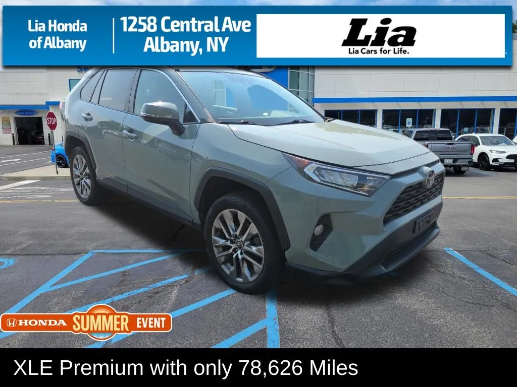 Gray 2020 Toyota RAV4 XLE Premium for sale in Albany, NY