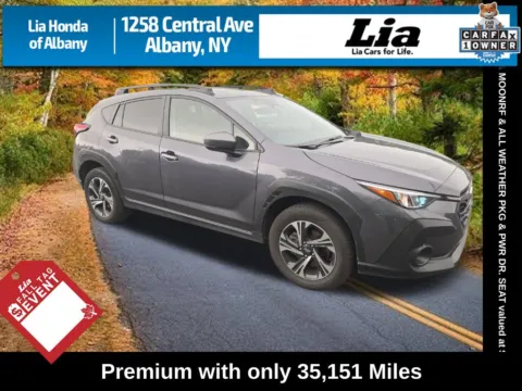 Gray 2024 Subaru Crosstrek Premium for sale in Albany, NY