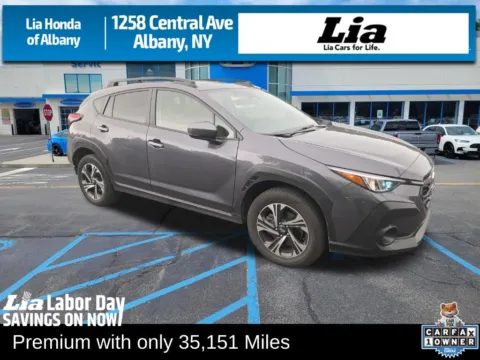 Gray 2024 Subaru Crosstrek Premium for sale in Albany, NY