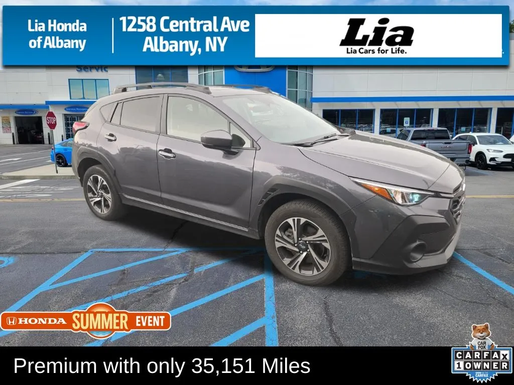 Gray 2024 Subaru Crosstrek Premium for sale in Albany, NY