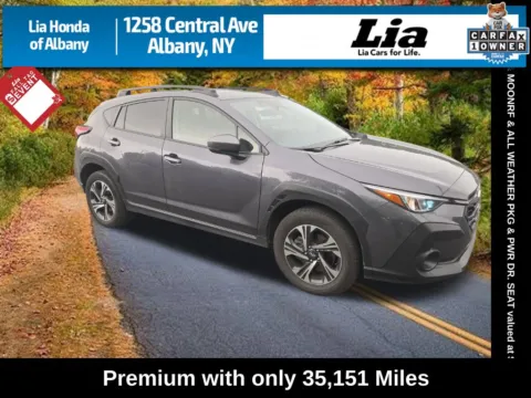 Gray 2024 Subaru Crosstrek Premium for sale in Albany, NY