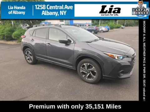 Gray 2024 Subaru Crosstrek Premium for sale in Albany, NY