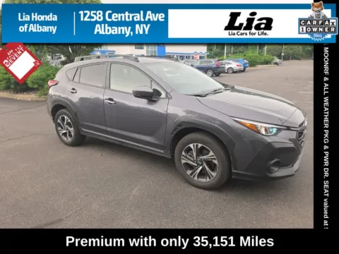 Gray 2024 Subaru Crosstrek Premium for sale in Albany, NY