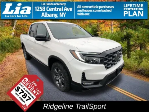 White 2026 Honda Ridgeline TrailSport for sale in Albany, NY