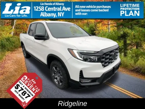 White 2026 Honda Ridgeline TrailSport for sale in Albany, NY