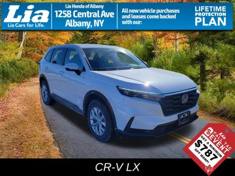 White 2026 Honda CR-V LX for sale in Albany, NY