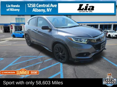 Gray 2022 Honda HR-V Sport for sale in Albany, NY