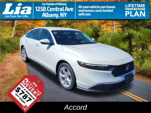 White 2026 Honda Accord LX for sale in Albany, NY